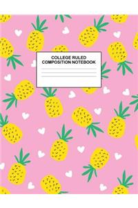 College Ruled Composition Notebook
