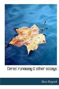 Ceres' Runaway & Other Essays