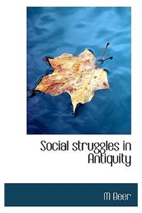 Social Struggles in Antiquity