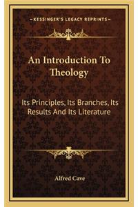 An Introduction to Theology
