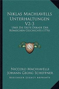 Niklas Machiavells Unterhaltungen V2-3