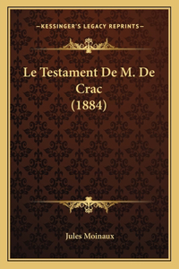Testament De M. De Crac (1884)