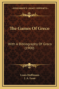 The Games Of Greco