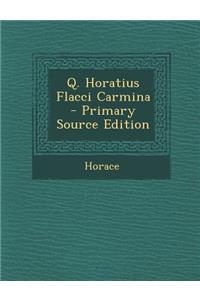Q. Horatius Flacci Carmina