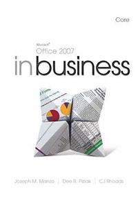 Microsoft Office 2007 in Business Core and Student Resource DVD