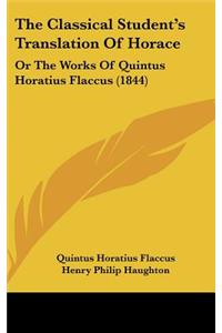 Classical Student's Translation Of Horace