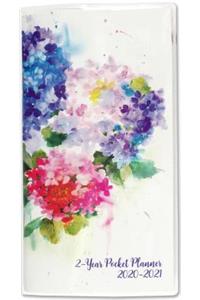 Hydrangeas 2-Year 2020-2021 Pocket Planner