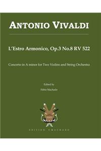 Antonio Vivaldi L'Estro Armonico, Op.3 No.8 RV 522