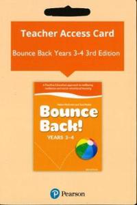 Bounce Back! Years 3-4 eBook (Access Card)