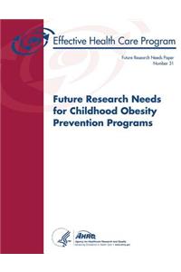 Future Research Needs for Childhood Obesity Prevention Programs