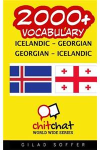 2000+ Icelandic - Georgian Georgian - Icelandic Vocabulary