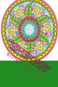 Cartoon Mandalas Patterns Coloring Book: For Kid's Ages 5 Years Old and Up