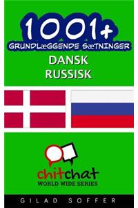 1001+ grundlæggende sætninger dansk - russisk