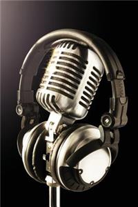 Microphone and Headphones Notebook