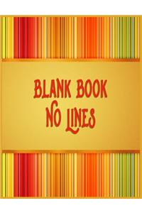 Blank Book No Lines