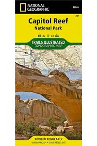 Capitol Reef National Park Map