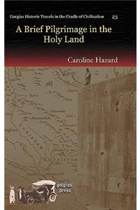 A Brief Pilgrimage in the Holy Land