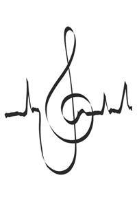 chiave Battiti cardiaci della chiave musicale