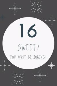 Sweet 16 Birthday Party Guestbook - Funny