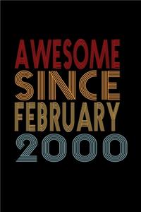 Awesome Since February 2000