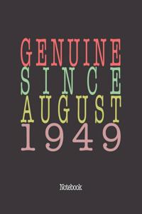 Genuine Since August 1949