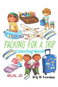 Packing For a Trip Coloring Book