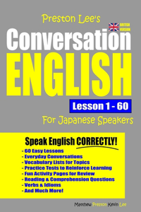 Preston Lee's Conversation English For Japanese Speakers Lesson 1 - 60 (British Version)