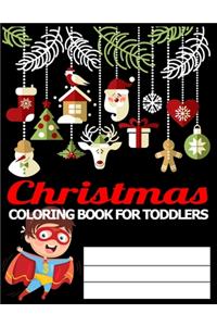 Christmas Coloring Book for Toddlers