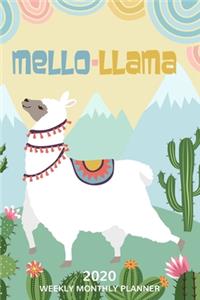 Mello-Llama 2020 Weekly Monthly Planner