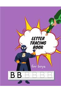 Letter Tracing Book for Boys