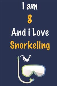 I am 8 And i Love Snorkeling
