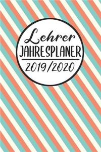 Lehrer Jahresplaner 2019 / 2020