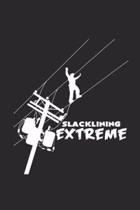 Slacklining extreme: 6x9 Slacklining - dotgrid - dot grid paper - notebook - notes