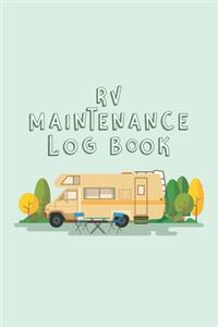 RV Maintenance Log Book