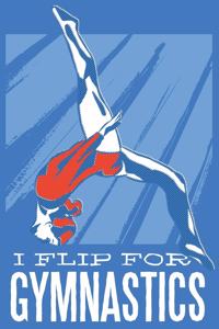 I flip for Gymnastics