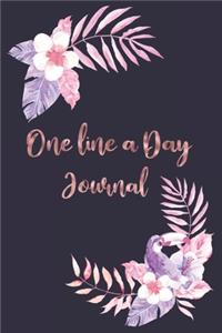 One Line A Day Journal