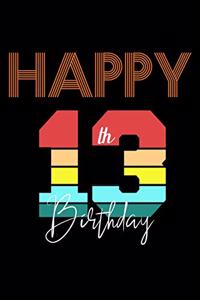 Happy 13th Birthday