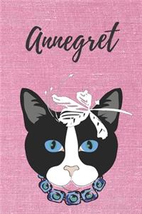 Annegret Notizbuch DIN A5 Katze / Malbuch / Tagebuch / Journal / Geschenk