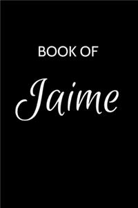 Jaime Journal