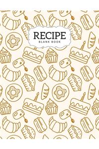 Recipe Blank Book