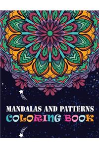 Mandalas And Patterns Coloring Book