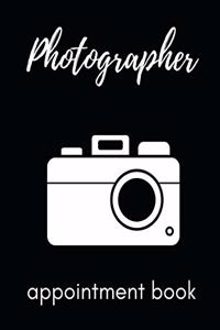 Photographer Appointment Book