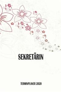 Sekretärin - Terminplaner 2020