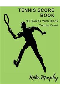 Tennis Score Book