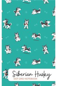 Siberian Husky Dot Grid