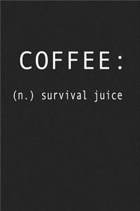 Coffee Survival Juice