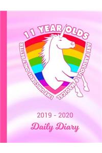 2019 - 2020 Daily Diary