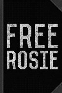 Free Rosie Journal Notebook