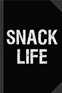 Snack Life Journal Notebook