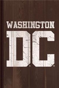 Washington DC Journal Notebook